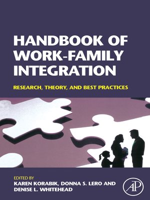 cover image of Handbook of Work-Family Integration